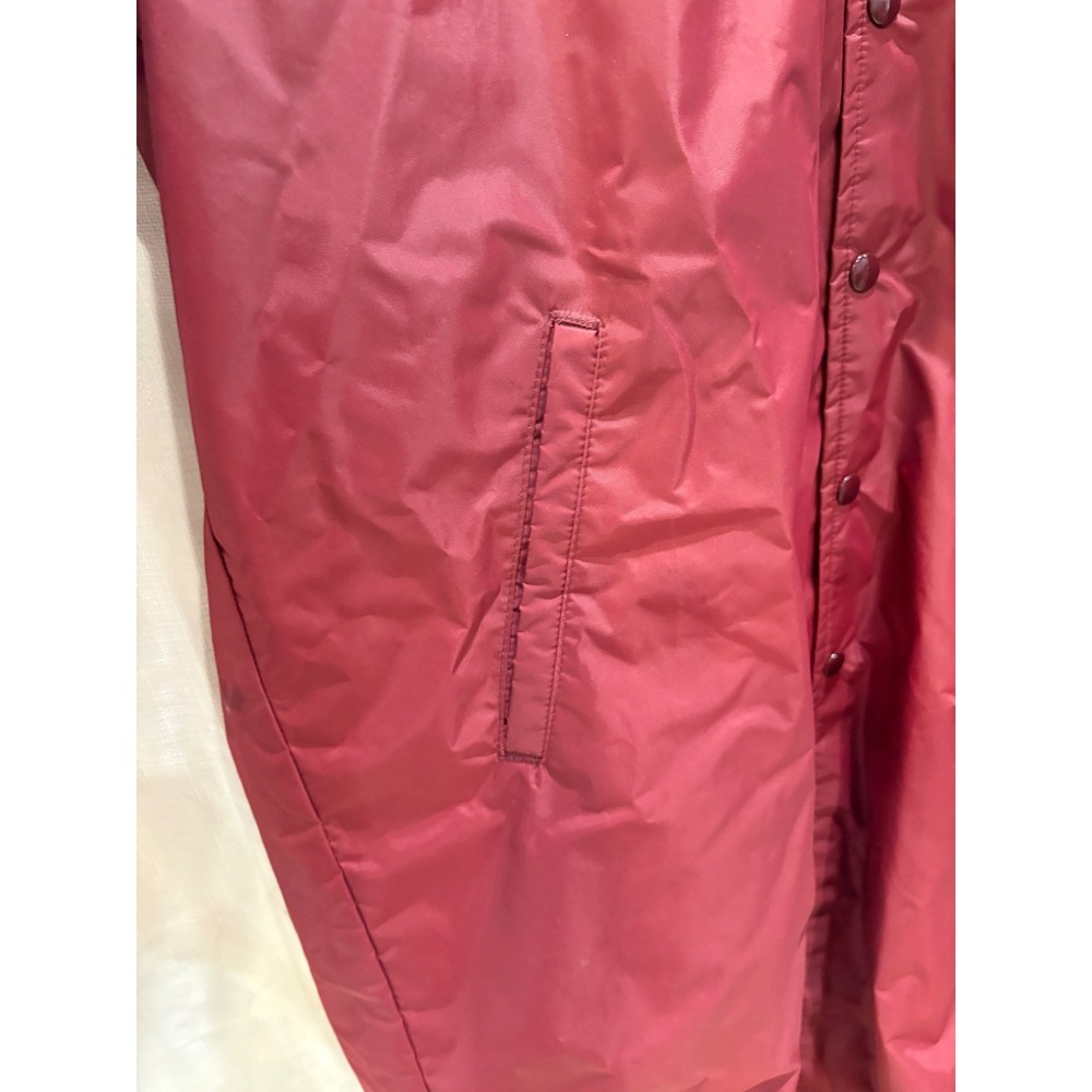 Vintage Howe Texas A&M Aggies Sideline Parka Maroon‎ Fleece Lined Jacket Large - Picture 6 of 10